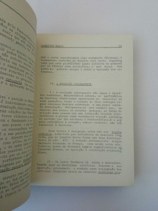 Lições de Direitos Reais, Oliveira Ascensão