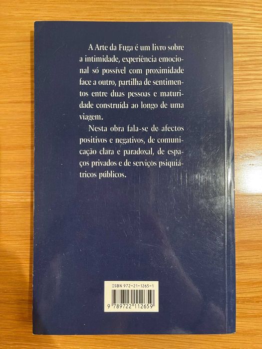 "A Arte da Fuga", de Daniel Sampaio