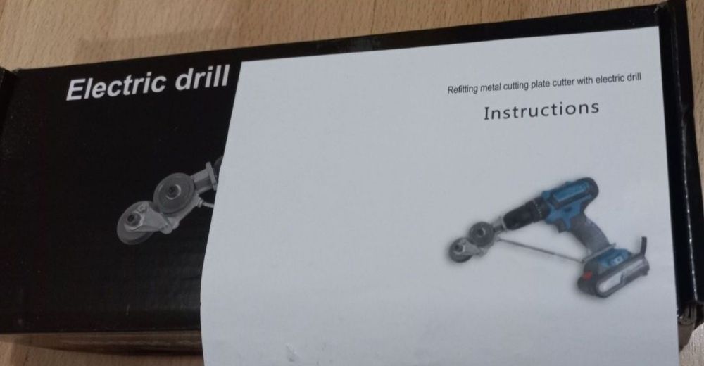 Nożyce do blachy krążkowe do wkrętarki uni