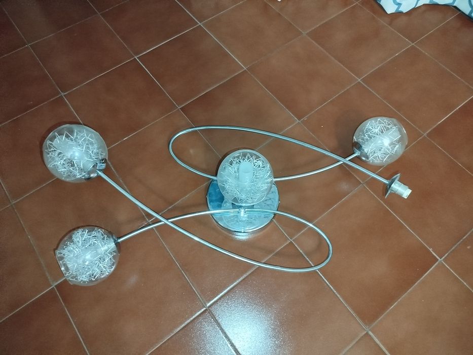 Candeeiro teto globos