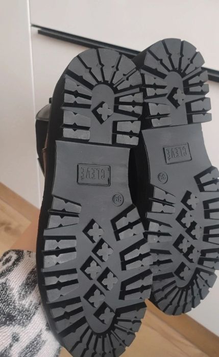 Czarne botki damskie rozmiar 39 NOWE