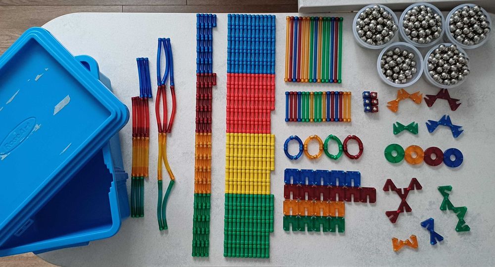 Używane Klocki Magnetyczne - RoseArt Magnetix