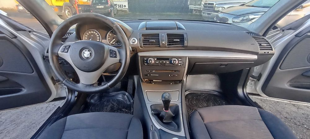 ćwiartka tył tylna błotnik bmw 1 e87 lift lak354/7 titansilber metalic