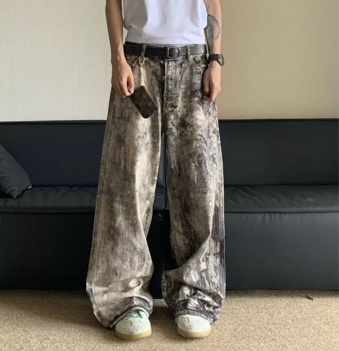 Baggy jeans opium Широкі джинси jeans acne studios skater fit washed