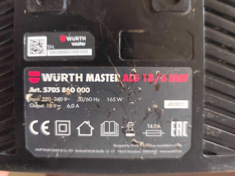 Ładowarka wurth m-cube