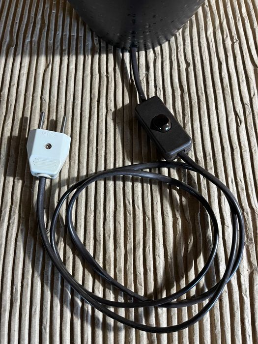 Candeeiro base ânfora em faiança