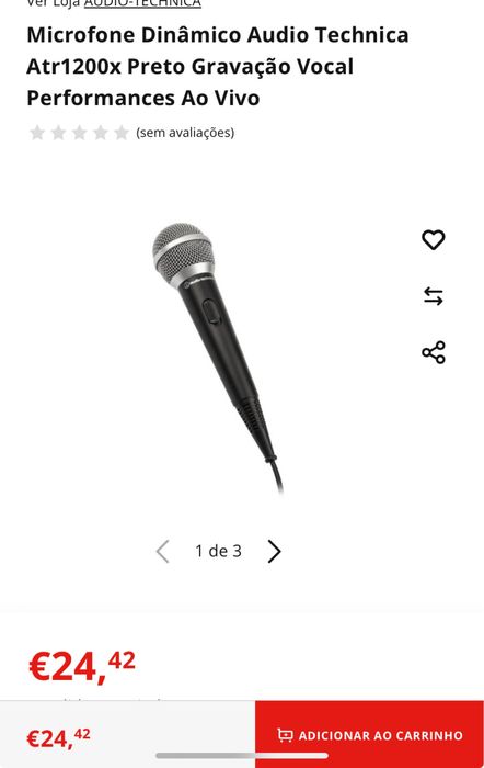 Conjunto de 2 microfones