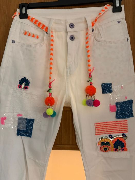 Spodnie jeans Wiya S nowe