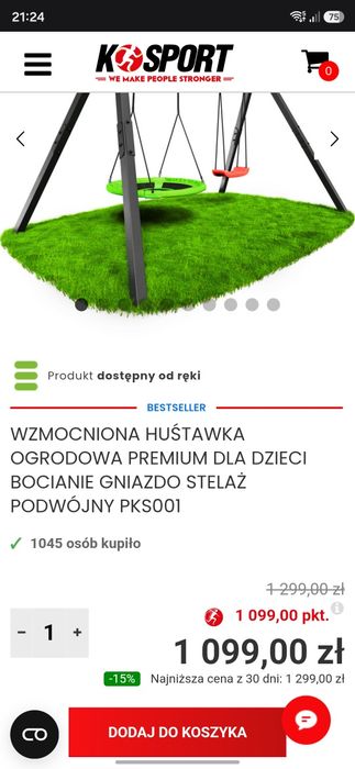 Huśtawka K Sport