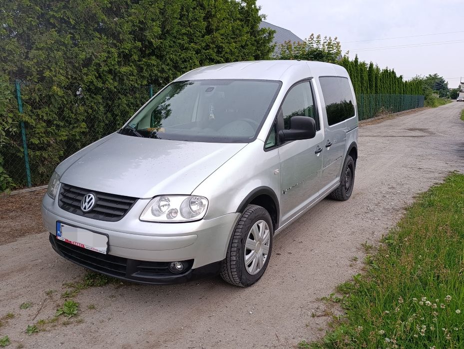 Volkswagen Caddy 1.9tdi 105 km ! Hak klima
