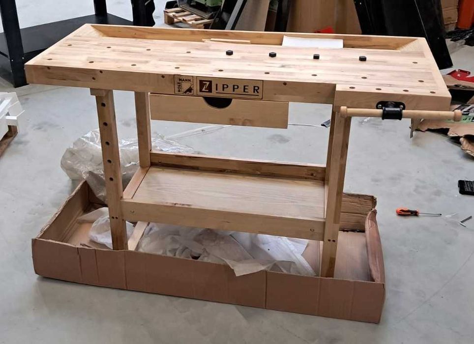 Stół stolarski strugnica ława stolarska Holzmann powystawowa WB126