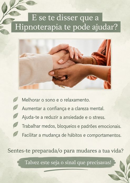 Sessões de Hipnoterapia