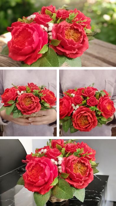 Квіти . Букети з мила ручної роботи. 1 Вересня