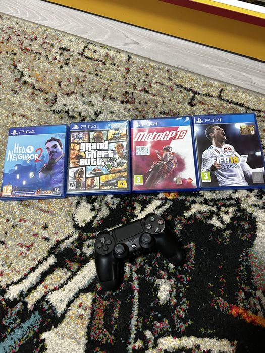 Sony Ps4 512GB в хорошому стані з іграми