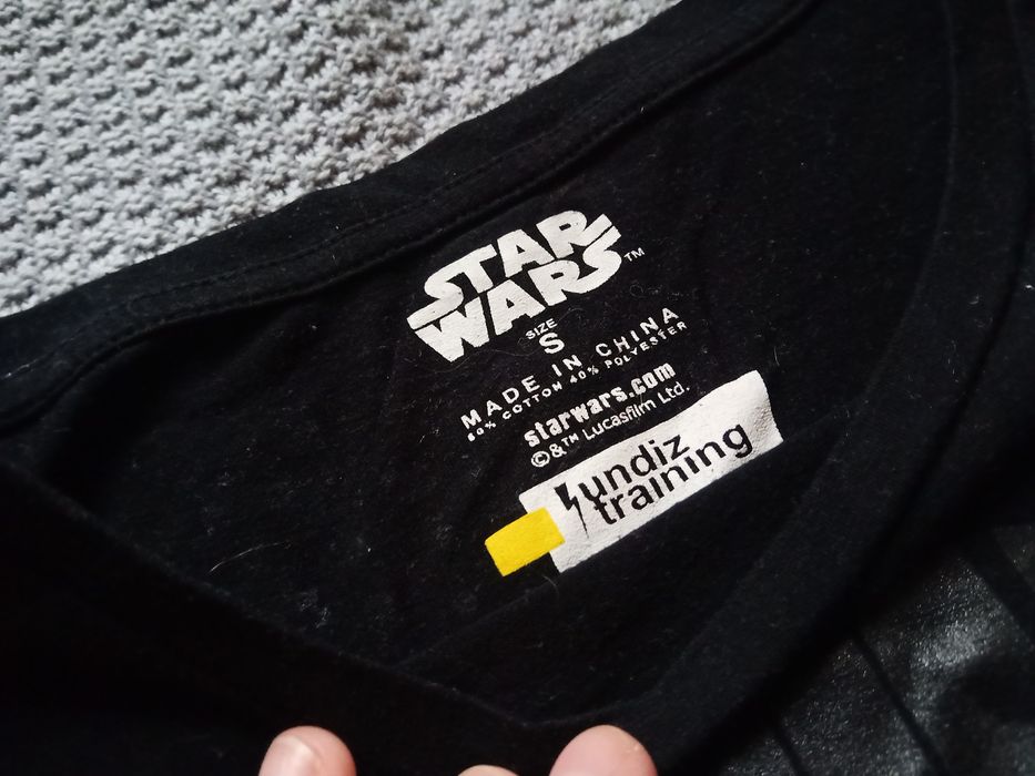 Czarna koszulka star wars S t shirt lord vader