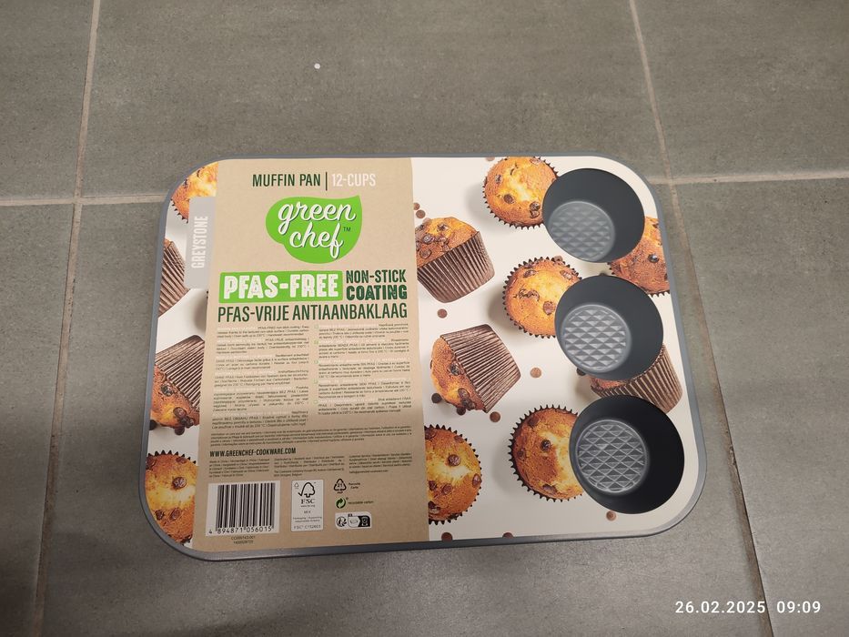 Nowa szara forma blacha do pieczenia