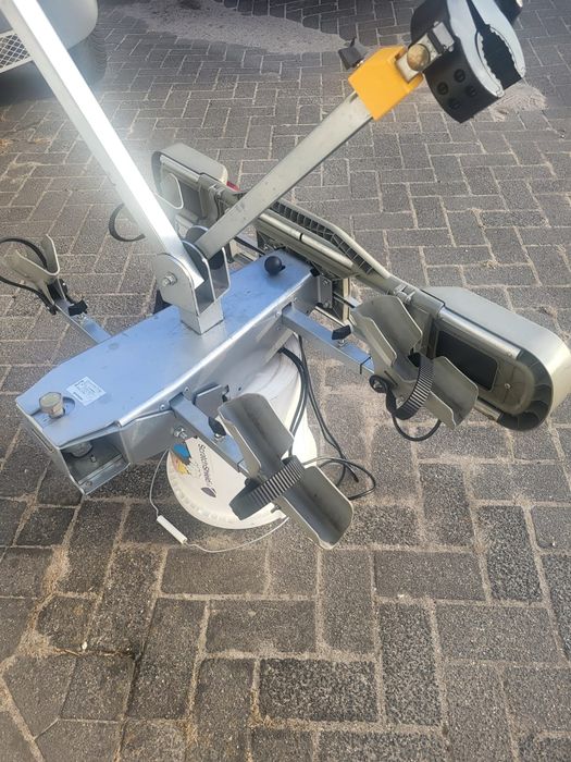 Spinder Elite 2x35kg bagażnik rowerowy uchylny rozsuwane lampy na hak 2 rowery