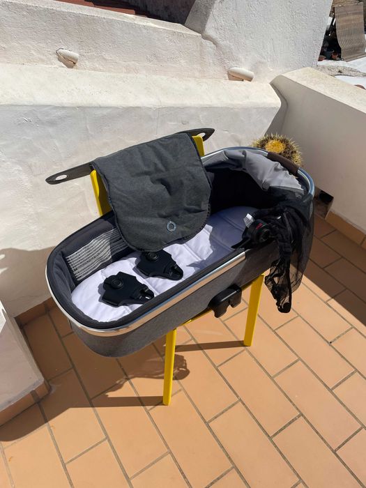 Maxi-Cosi Oria Alcofa - Trillic Grey, muito bom estado