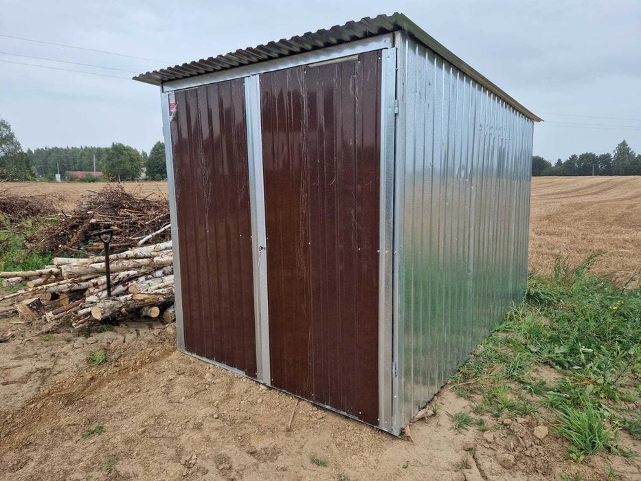 Garaż blaszany 2x3 Blaszak na budowę Garaż Schowek Garaże blaszane!