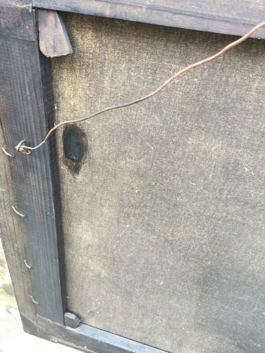 Pintura a óleo Pinto da Silva Assinada 1986 Original