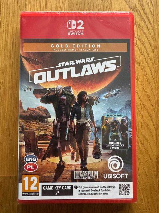 Star Wars Outlaws Gold Edition | NOWA | Nintendo Switch 2 | Kartridż