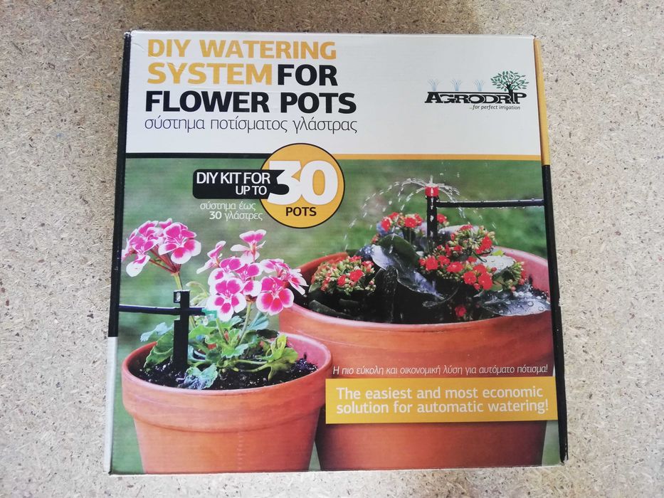 Zestaw do nawadniania kropelkowego Agrodrip - 30 doniczek