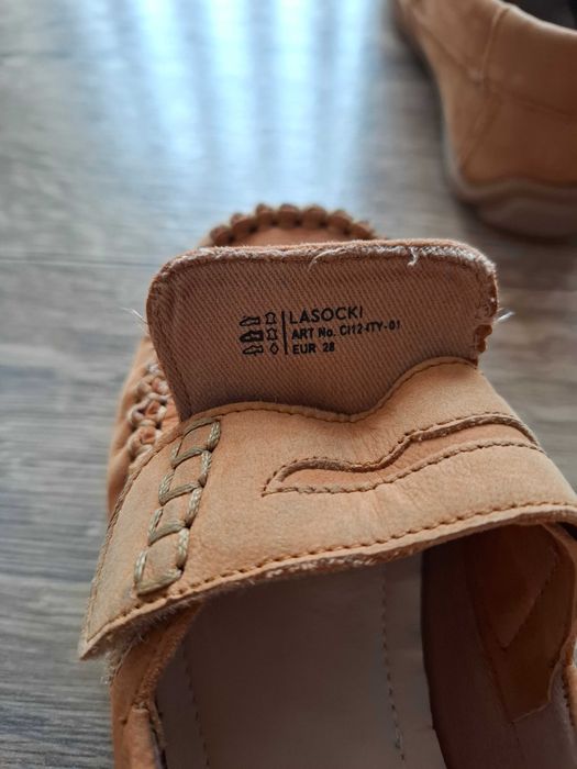 Buty eleganckie Mokasyn skórzane dla chłopca Lasocki Kids roz.28