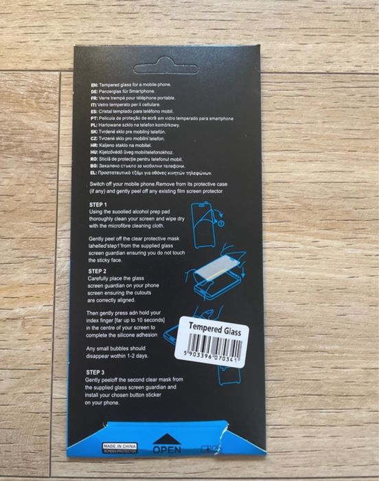 Szkło hartowane na telefon Apple iPhone 12 mini transparent