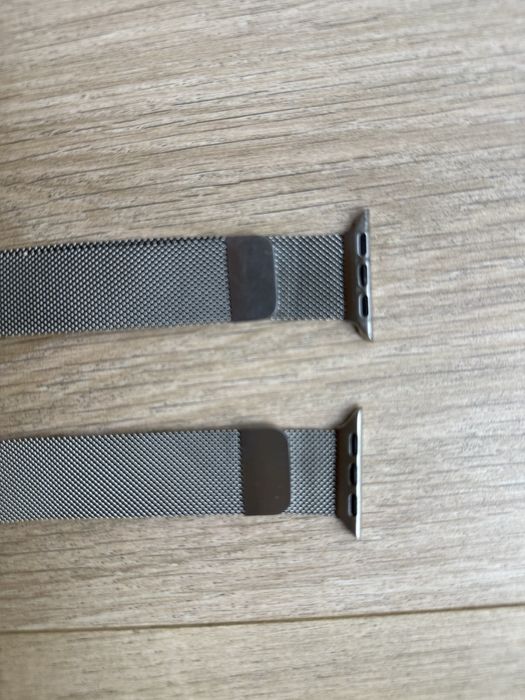 2 paski do applewatch srebrne