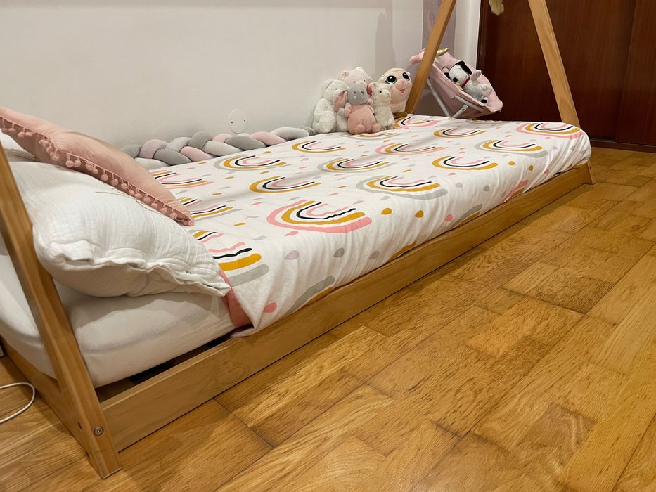 Cama de criança Montessori tipi/tenda Sklum