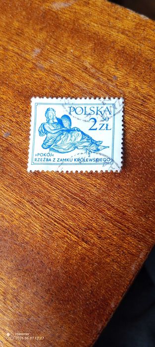 polski znaczek pocztowy