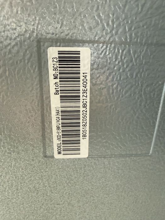 Combinado Hisense para reparação ou peças