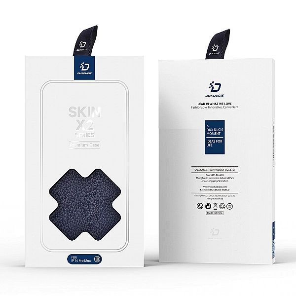 Dux Ducis Skin X2 etui do iPhone 14 Pro Max pokrowiec z magnetyczną kl