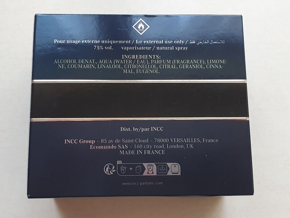 Opakowanie pudełko po perfumach Mercedes-Benz SIGN