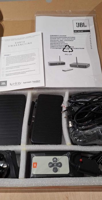 JBL ON AIR WEM-1 zestaw do bezprzewodowej transmisji audio 2.4G  2x50W