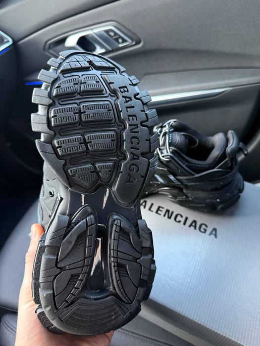 !SALE! Balenciaga Track Signature Black White 36 37 38 39 40 41 42 43