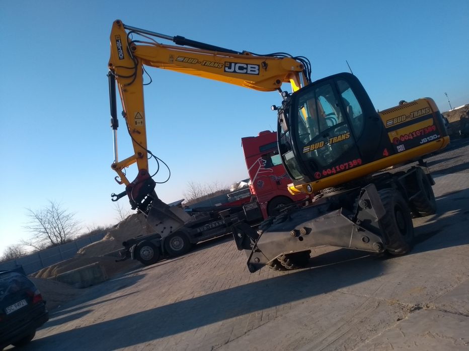 Usługi Koparko-Ładowarka, minikoparka, ładowarką teleskopową, koparką