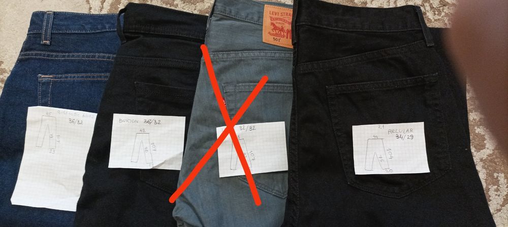 джинси нові Levis 36/30