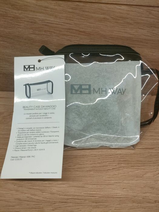 Przezroczysta kosmetyczka MH WAY