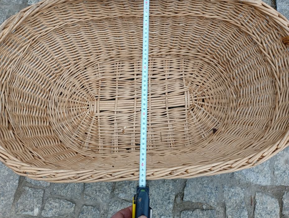 Kosz wiklinowy duży