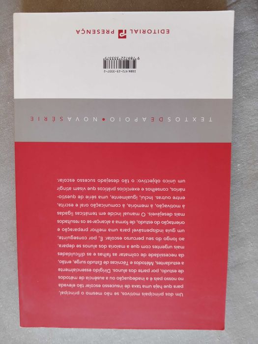 Métodos e Técnicas de Estudo de Fernanda Carrilho - Editorial Presença