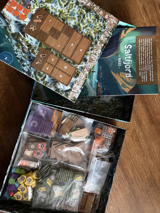 Saltfjord - gra planszowa (eng)