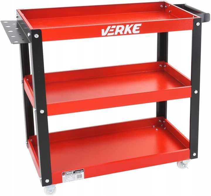 Szafka narzędziowa wózek serwisowy 3 półki 136 kg