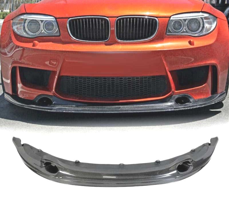 SPOILER LIP FRONTAL BMW E82 E88 1M 06-13 CARBONO