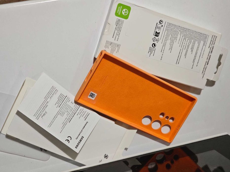 Оригінальний силіконовий чохол Samsung s23ultra