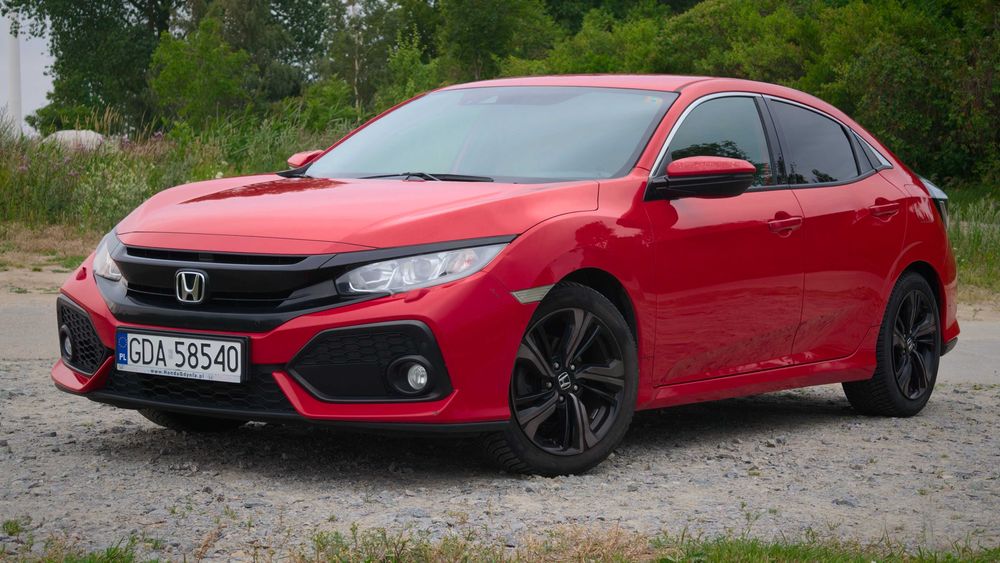 Honda Civic X 1.0 VTEC Comfort | Salon PL | Bezwypadkowy|NOWY ROZRZĄD