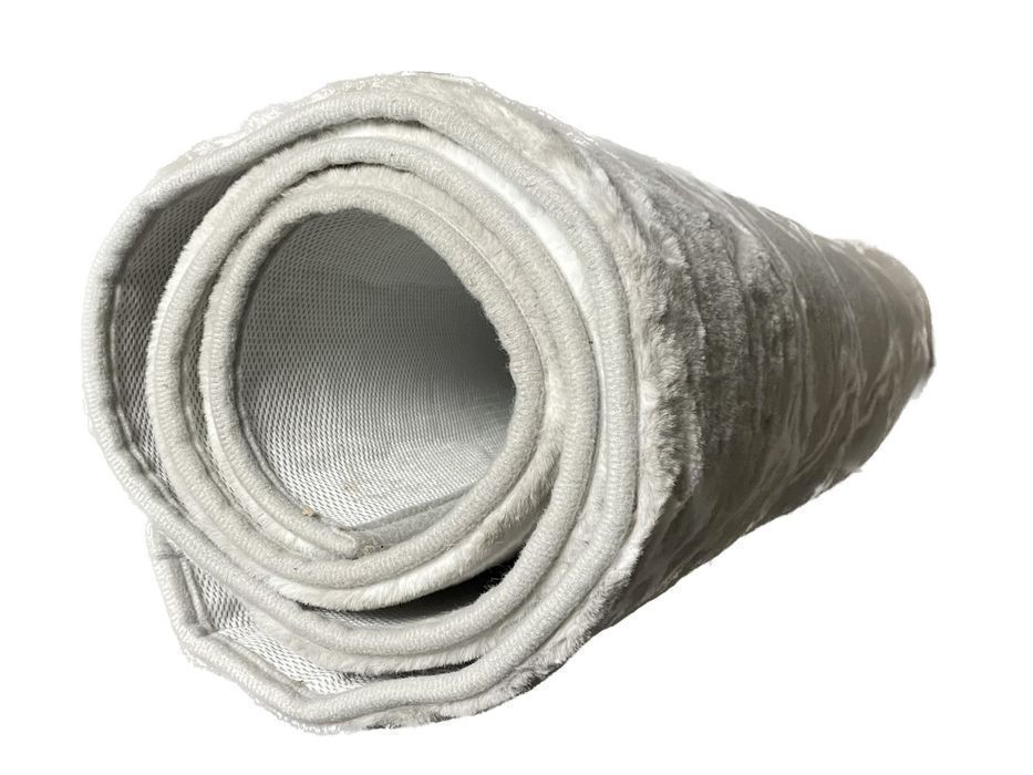 Szary Dywan 120x160 cm Heaven Design. miękki i miły w dotyku, wzór