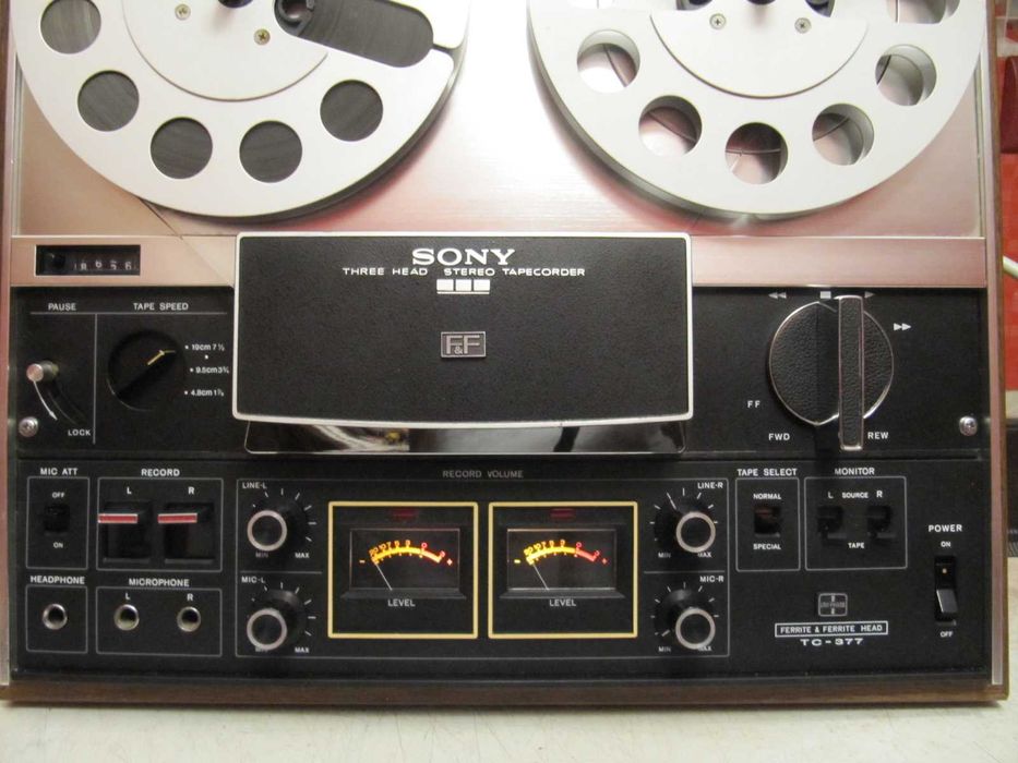 SONY TC-377 Super HI-FI *Gold Vintage – Катушечний Магнітофон