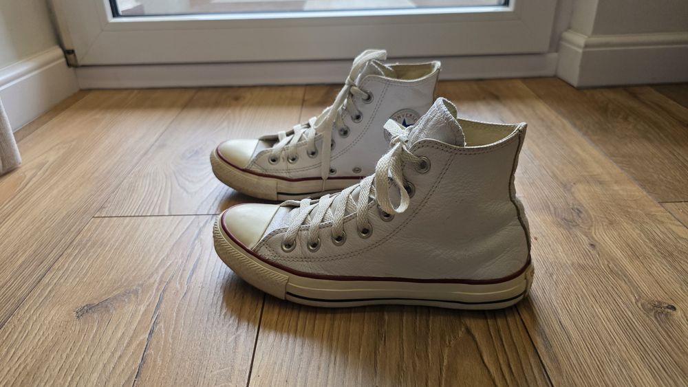 Converse skórzane wysokie rozmiar  37