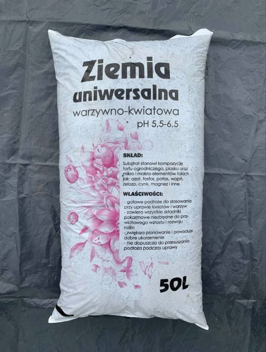 Ziemia ogrodowa, kora